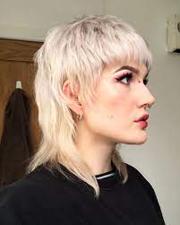 Rachel On Instagram If You Don T Take Pictures Of Your Profile Like This Do You Even Have A Mullet Edgy Short Hair Short Punk Hair Mullet Hairstyle