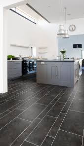Slate Effect Kitchen Flooring From The Cavalio Conceptline Collection Of Luxury Vinyl Flooring Tiles G Kitchen Flooring Kitchen Floor Tile Unique Kitchen Tile
