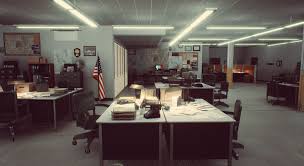 Artstation Retro Police Station Office Martin Molnar Police Station Police Department Office Police