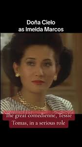 Imelda Marcos with Her Hair Down