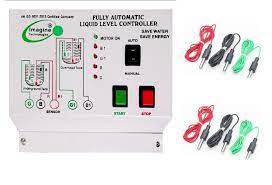 Automatic watering irrigation system controller hose connector water timer. Imagine Fully Automatic Water Level Controller And Indicator With Up And Down Tank Sensor Amazon In Industrial Scientific