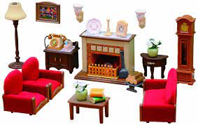 Calico critters living room sala ternurin sylvanian families. Amazon Com Sylvanian Families Luxury Living Room Set By Toyland Toys Luxury Living Room Living Room Sets Sylvanian Families