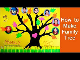Family Tree For Kids Project How To Make Your Own Simple