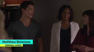 Beyond borders.he and the rest of the irt were introduced in the season ten episode beyond borders.he reappeared as a main character in season thirteen when he joins the bau following the. Matthew Simmons Criminal Minds Wiki Fandom
