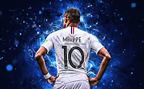You can also upload and share your favorite kylian mbappé wallpapers. Download Wallpapers Kylian Mbappe Back View France National Team White Uniform Fan Art Football Stars Mbappe Soccer Fff Neon Lights French Football Team Mbappe Back View For Desktop Free Pictures For Desktop