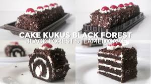 Dengan taburan topping nougat kacang, rasa bolu gulung coklat buatan anda akan lebih nikmat! Cake Kukus Coklat Dibikin Bolu Gulung Dan Cake Lapis Blackforest Chocolate Steamed Cake Youtube