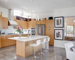 Kitchen With Beautiful Polished Concrete Floor Concrete Kitchen Floor Kitchen Flooring Wood Floor Kitchen