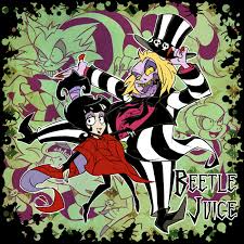 Casting for beetlejuice was hard because of actors turning the gig down. It S Show Time By Nitorou2106 Deviantart Com On Deviantart Beetlejuice Cartoon Beetlejuice Fan Art Beetlejuice