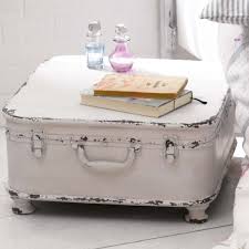 Beistelltisch Koffer Design Shabby Chic Metall Weiss Amazon De Kuche Shabby Furniture Shabby Decor Chic Home Decor