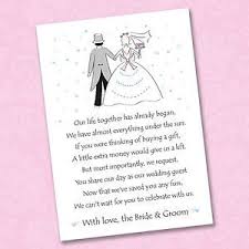 Poem Asking For Money Wedding Gift Monetary Wedding Gift Wedding Gift Money Wedding Poems