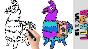 Upgrade llamas are a type of llama in fortnite: Apply Fortnite Llama Drawing