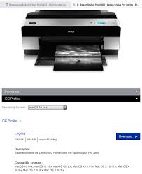 Epson bietet für ihre hardware stets die aktuellen treiber. Mojave Und Epson Stylus Pro 3880 Macuser De Community