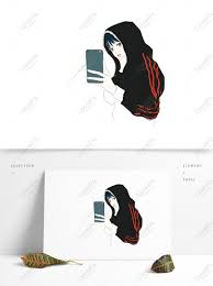 Gambar hitam putih keren anime. Watak Gadis Keren Avatar Hitam Dan Putih Tangan Dicat Anime Kart Gambar Unduh Gratis Imej 733548052 Format Psd My Lovepik Com
