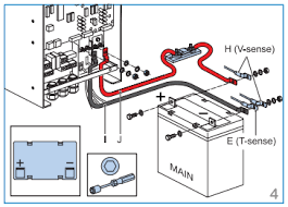 Which of the two has a large resistance : How To Install A Multiplus Inverter Charger Victron Energy