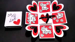 Making a card at home may take a lot of time but it also increases the value of the gift. Beautiful Handmade Card Idea For Boyfriend Complete Tutorial Youtube