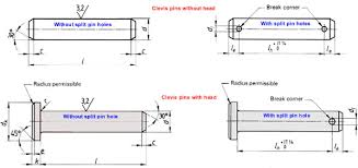 Clevis Pin Dimensions Metric
