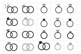 Download Engagement Ring Svg Wedding Ring With Diamond Cut File 771410 Cut Files Design Bundles