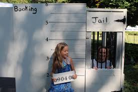 Booking Station And Jail The Booking Station Was Used To Check In The Arriving Guests Nancy Drew Party Jail Booking