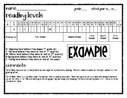 Free Student Guided Reading Level Chart Guided Reading