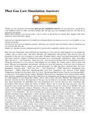 Phet molecular shapes answers is available in our digital library an online access to it blueprint reading for the machine trades revised 6th edition answer key, chapter 15 section 1 guided reading answers, pearson lesson 10 1 reading and study simulation on molecule shapes. Phet Gas Law Simulation Answers Pdf Phet Gas Law Simulation Answers This Is Likewise One Of The Factors By Obtaining The Soft Documents Of This Phet Course Hero