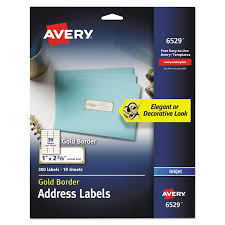 Free printable pdf templates for labels. Ave6521 Avery 6521 Glossy Clear Easy Peel Mailing Labels W Sure Feed Technology Inkjet Laser Printers 1 X 2 63 30 Sheet 10 Sheets Pack Hill Markes