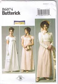 Jane Austen Cosplay Steampunk Reenactment Many Other Costume Sewing Patterns Available Here Regency Dress Pattern Jane Austen Costume Regency Dress