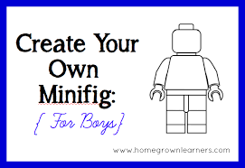 Lego character creation coloring page. Create Your Own Lego Minifigures Printables For Boys Girls Homegrown Learners