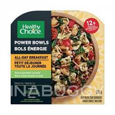 Sometimes you want a healthy meal, but not too healthy. Healthy Choice Power Bowls All Day Breakfast Pesto Egg White Scramble 204g Walmart Salgary Grocery Delivery Inabuggy
