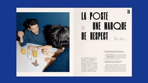 Yellow Vision Vol 3 On Behance Mise En Page La Poste