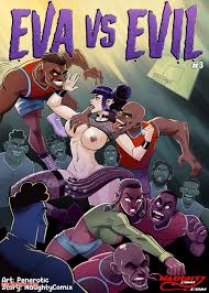 ✅️ Porn comic Eva Vs. Evil. Chapter 3. Naughtycomix Sex comic black guys  surrounded | Porn comics in English for adults only | sexkomix2.com
