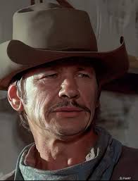 Charles Bronson with his dautghter