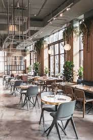 Asthetique Designed The Y In Moscow Is Ready Made For Millennials Restaurant Interior Design Modern Restaurant Restaurant Design