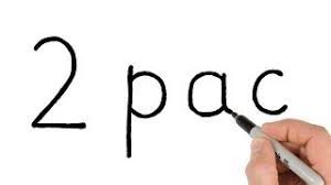 How To Turn Word 2pac Into Drawing Tupac Shakur Rap Legend How To Draw 2pac Youtube