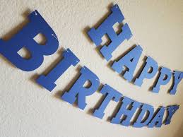Happy birthday letters printable blue. Banners Signs Royal Blue Light Blue Birthday Party Cardstock Paper Bow Tie Party Sign Happy Birthday Letter Banner Paper Party Supplies