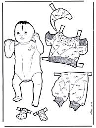 Anziehpuppen bastelvorlage / meine anziehpuppen stickern traumen reiterhof emf verlag : Baby Anziehen Basteln Anziehpuppen