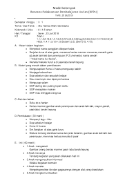 File yang admin maksud yaitu rencana pelaksanaan pembelajaran untuk kelas 1. Rpph Tema Aku Hamba Allah Masnurul