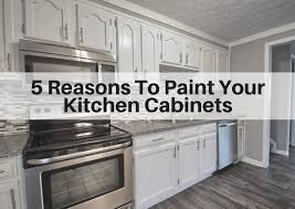 If you have been wanting to paint your dark kitchen cabinets white but still can't seem to commit, you are not alone. 5 Reasons To Paint Your Kitchen Cabinets The Flooring Girl