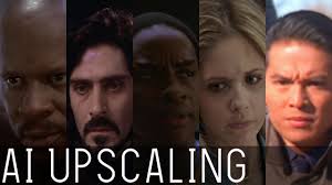But it can't add more detail than. Ai Upscaling Babylon 5 Voyager Ds9 Buffy And More In 4k Youtube