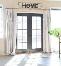Isn't it amazing how this small change makes your doors look so much better? Farmhouse Style Decor How To Paint A Door Black Sarah Joy Blog