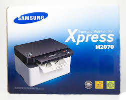 The latest update of the samsung driver may work better on your operating system. Samsung Sl M2070 Xpress Mono Multifunction Laser Printer