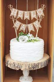 Easy Budget Friendly Baby Shower Ideas For Boys Baby Shower Cakes Neutral Simple Baby Shower Rustic Baby Shower Decorations