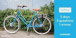 Sometimes we explain how stuff works, other times. Fairphone On Twitter Fairtrivia Contest Win A Limited Edition Roetz Bike Join Us Tomorrow When We Post 1 Trivia Question Per Day 5 Days 5 Questions 1 Winner Can You Get