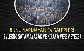 Evin maddi değeri korunmalı ve güvence bedeli. Dikkat Bunu Yapmayan Evini Satamayacak Kiraya Veremeyecek