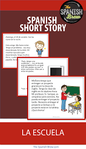 Tprs Spanish Short Story About School And Classes With Digital Activities Student Reading Short Stories Post Reading Activities