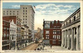 Capitol Street South From Post Office Square Charleston Wv West Virginia West Virginia Charleston Wv Charleston
