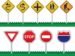 Use them in commercial designs under lifetime, perpetual & worldwide rights. Various Road Signs Including Curves Ahead Pedestrians Intersection Construction Stop Yield Do Not Enter And Highway Interstate Sign Tasmeemme Com