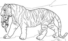Download this running horse printable to entertain your child. Large Tiger Coloring Pages Peepsburgh