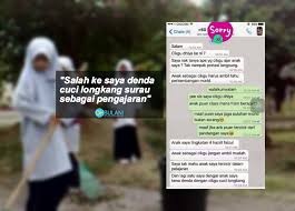 Aku memberitahu ken temanku agar menghukum guru tersebut. Saya Warning Cikgu Ibu Bapa Serang Guru Melalui Whatsapp Lihat Respon Makan Dalam Guru Ni