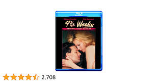 Amazon.com: 9 12 Weeks (Original Uncut Version) [Blu-ray] : Elizabeth  McNeill, Adrian Lyne, Antony Rufus Isaacs, Keith Barish, Frank Konigsberg,  Zalman King, Mark Damon, Sidney Kimmel, Mickey Rourke, Kim Basinger,  Margaret Whitton,