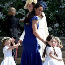 The royal wedding's dress code is strictly by the book: Jessica Mulroney S Blue Dress At Royal Wedding 2018 Popsugar Fashion